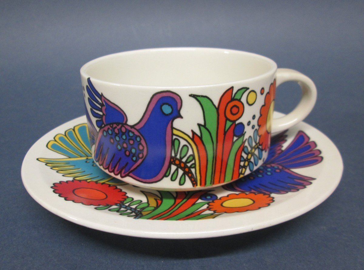 Villeroy & Boch, Porcelain, "acapulco", Coffee Service-photo-2