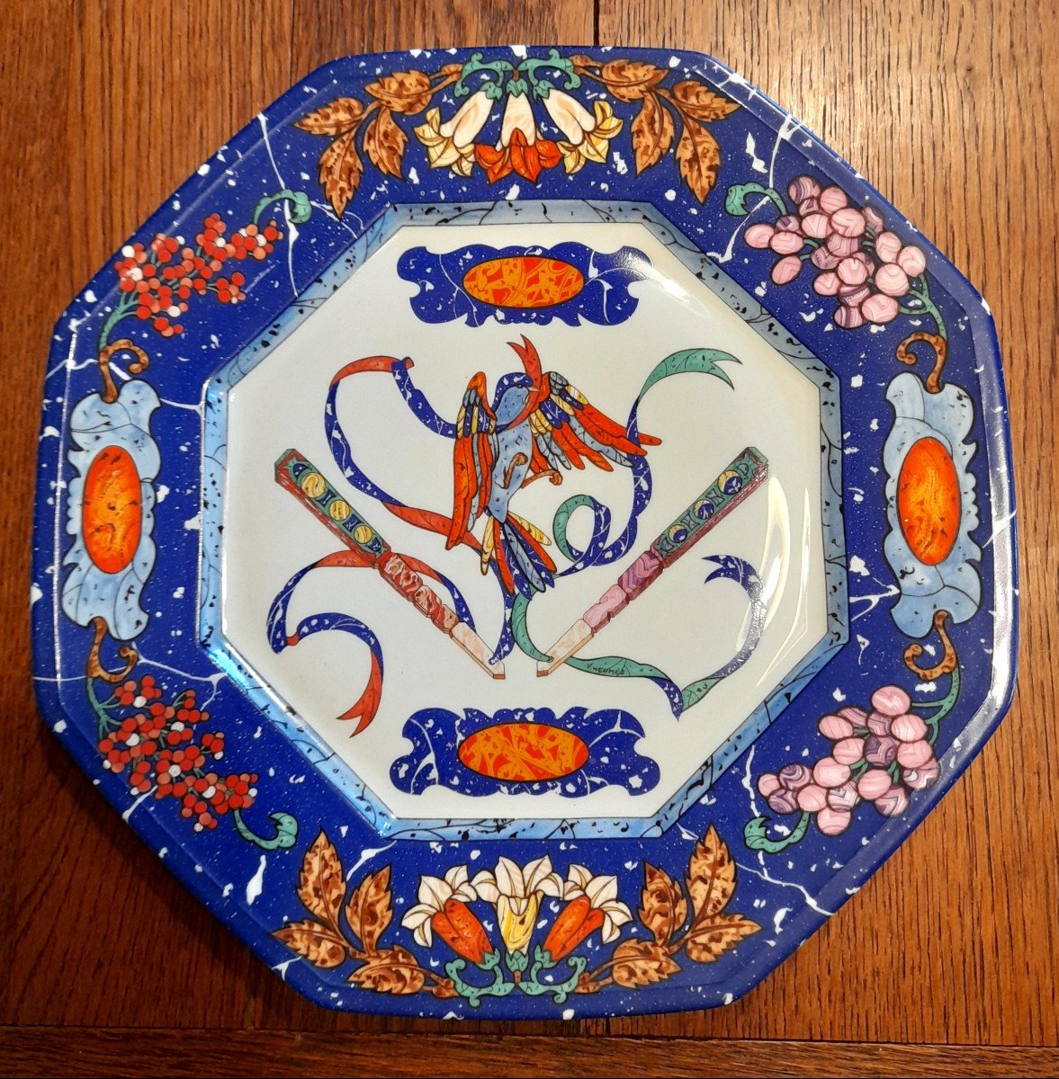 Hermès, Service "Marqueterie de Pierres d'Orient et d'Occident", Porcelaine Limoges-photo-2