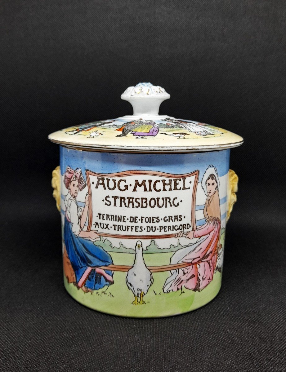 Lunéville, Foie Gras Pot, Spindler, Alsace, Strasbourg, Périgord Truffles, Auguste Michel