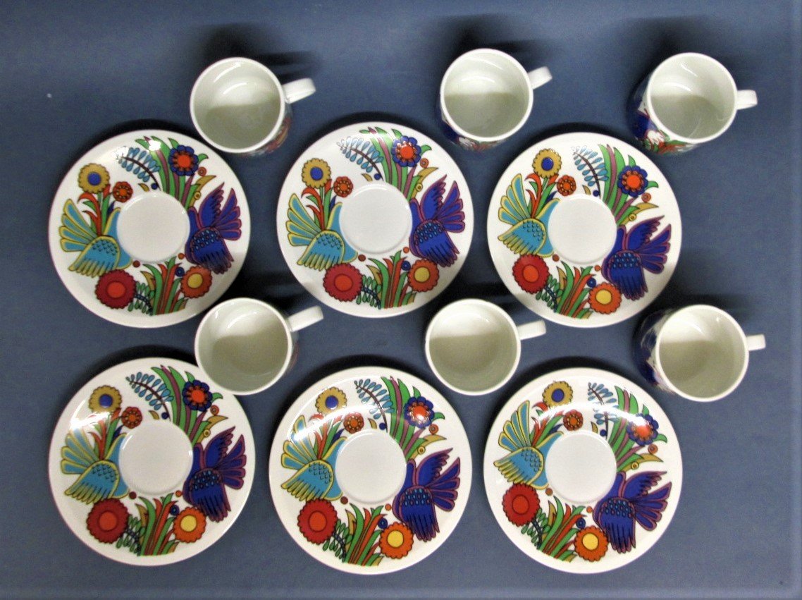 Villeroy & Boch, Porcelaine, "Acapulco", Service à Café-photo-2