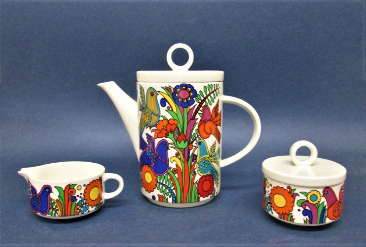 Villeroy & Boch, Porcelaine, "Acapulco", Service à Café-photo-4