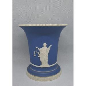 Sarreguemines, Fine Stoneware Planter With Reliefs