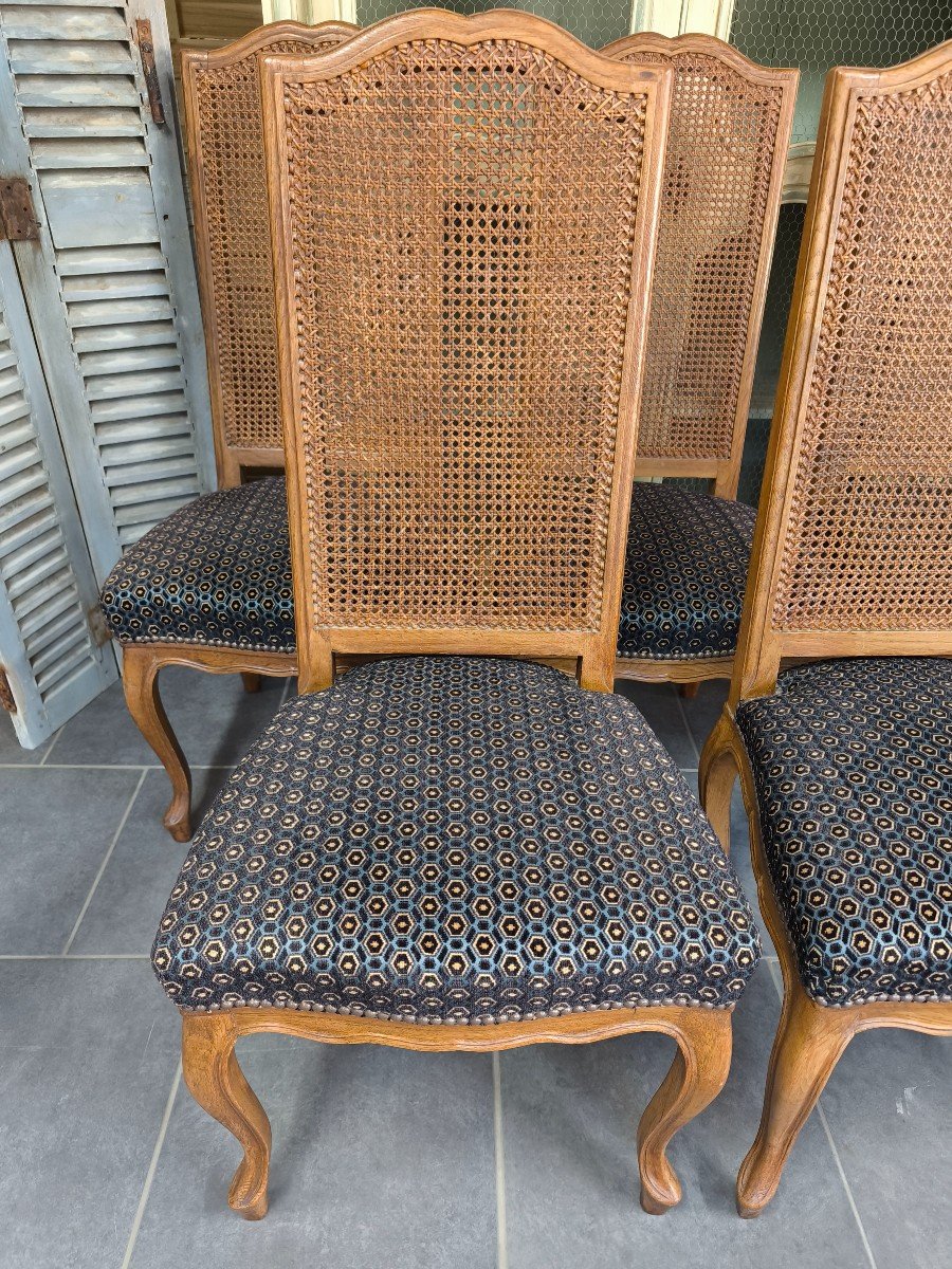 Set Of 6 Regency Style Chairs -photo-4