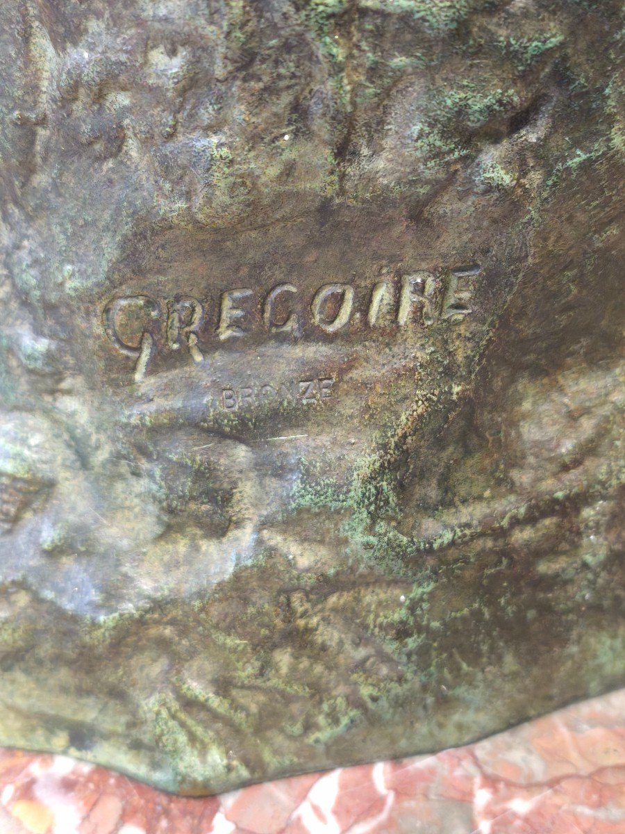 grand bronze de  J.l Grégoire -photo-2