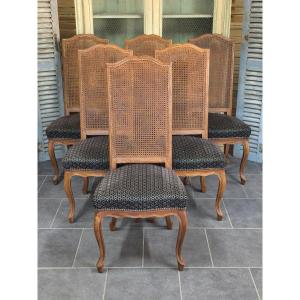 Set Of 6 Regency Style Chairs 