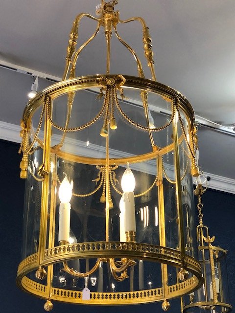 An Important Lantern In Louis XVI Style.-photo-2