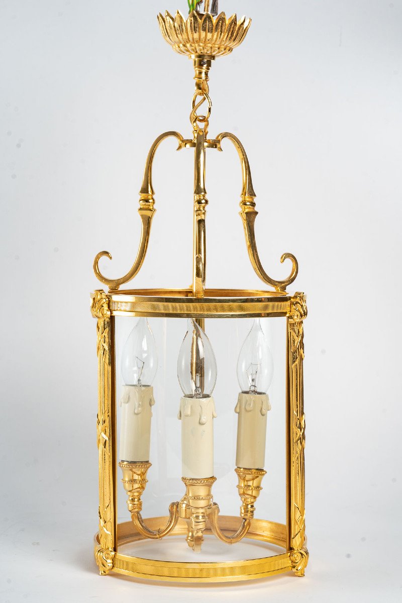 A Pair Of Lanterns In Louis XVI Style.-photo-2