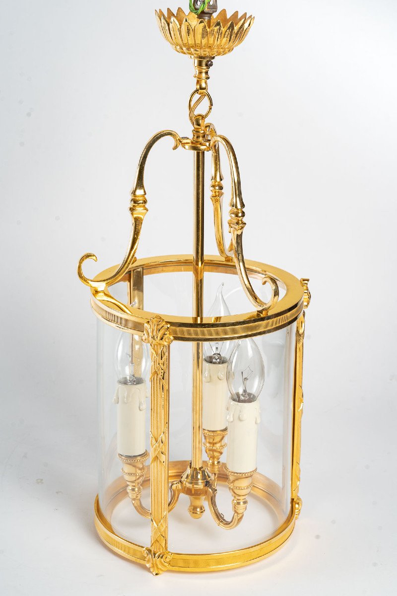 A Pair Of Lanterns In Louis XVI Style.-photo-3