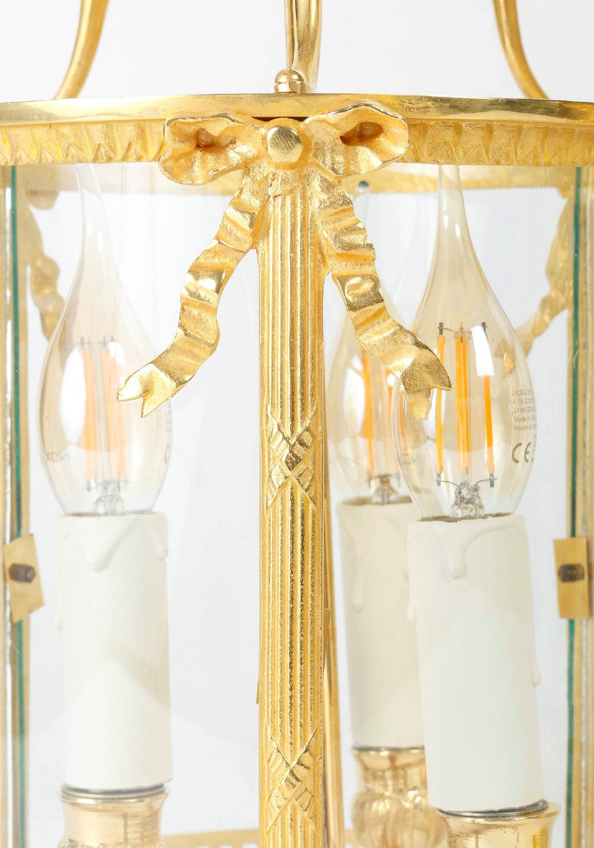 A Pair Of Lanterns In Louis XVI Style.-photo-3