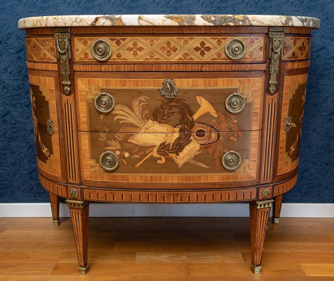 A Commode In Louis XVI Style.-photo-3