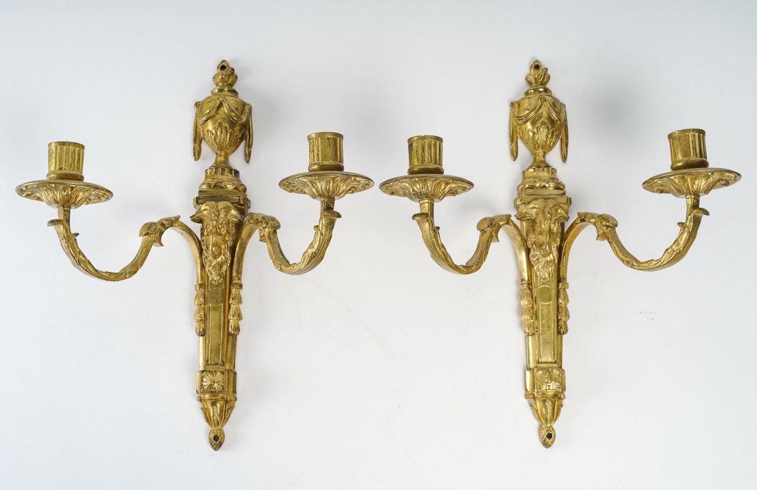 Paire d'Appliques d'époque Louis XVI (1774 - 1793).