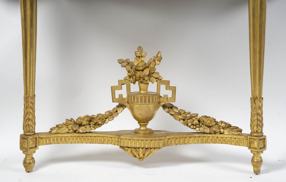 Console d'époque Louis XVI (1774 - 1793).-photo-4