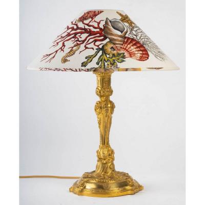 A Napoleon III Period (1848 - 1870) Lamp.