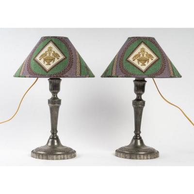 A Pair Of Lamps.