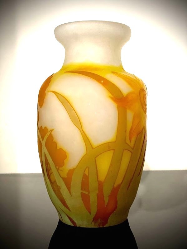 Emile Gallé Art Nouveau Vase-photo-3