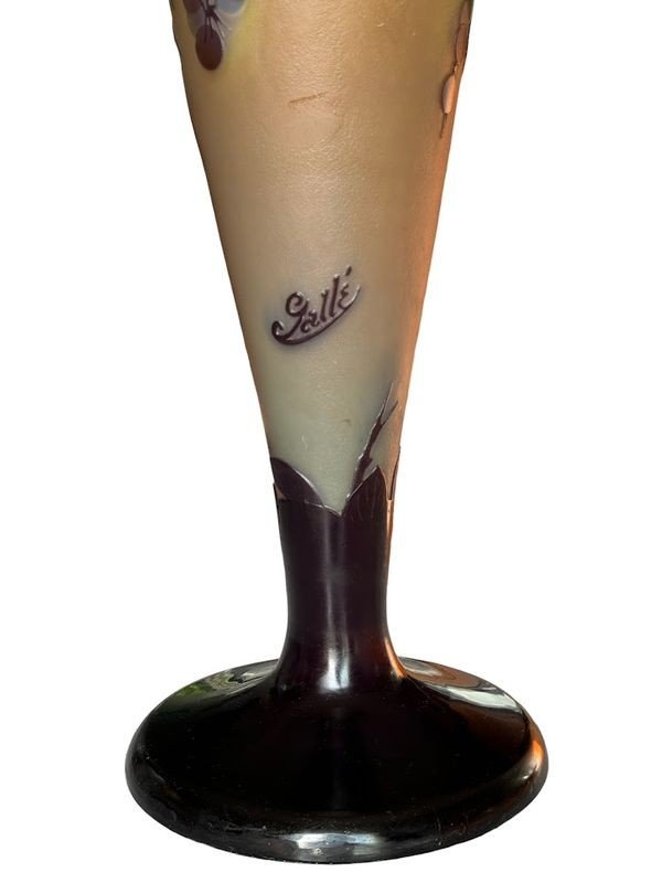 Emile Gallé Important “prunus” Vase-photo-2