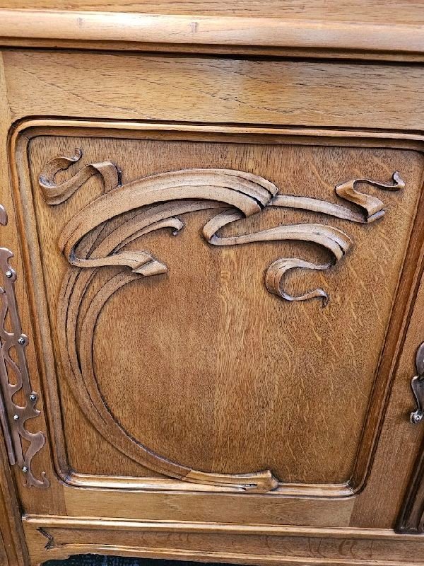 Art Nouveau Secretary Attributed To Tony Selmersheim-photo-4