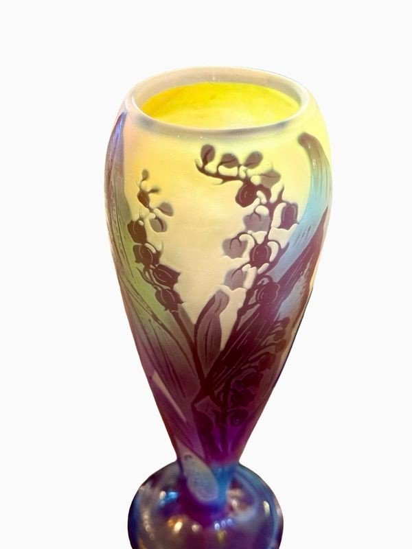 Emile Gallé Vase “aux Muguets”-photo-1