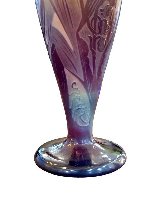 Emile Gallé Vase “aux Muguets”-photo-2