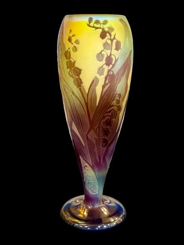 Emile Gallé Vase “aux Muguets”-photo-3