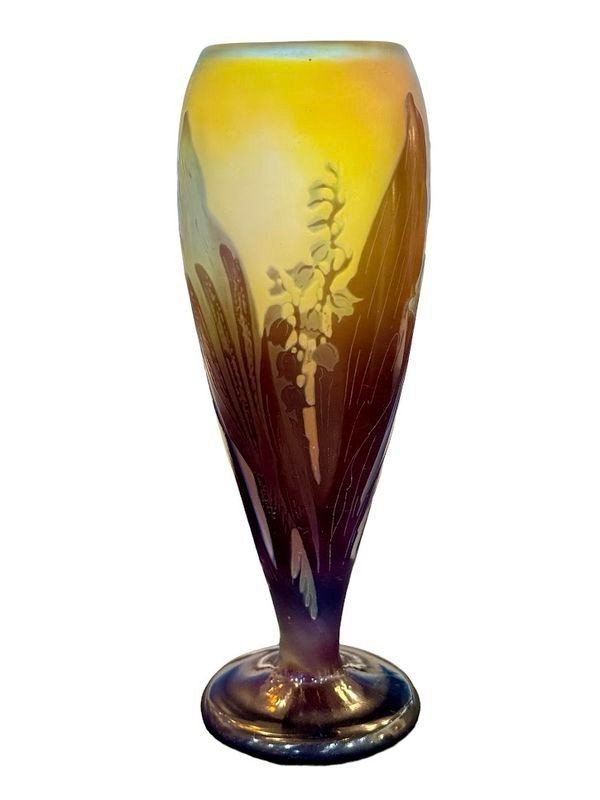 Emile Gallé Vase “aux Muguets”-photo-4