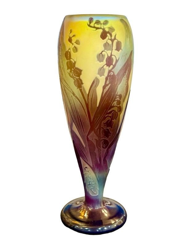 Emile Gallé Vase “aux Muguets”