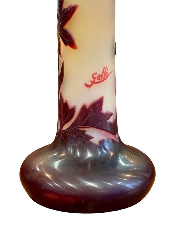 Emile Gallé Vase "Cœur de Marie"-photo-4