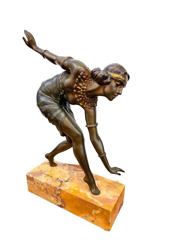 Bronze Art Déco "Danseuse Orientale"