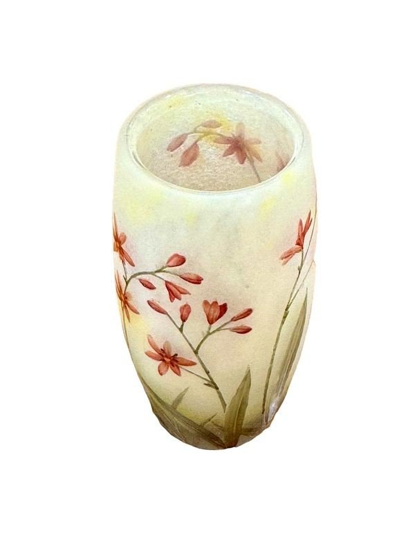 Daum Nancy Vase "Lis Des Cafres"-photo-4