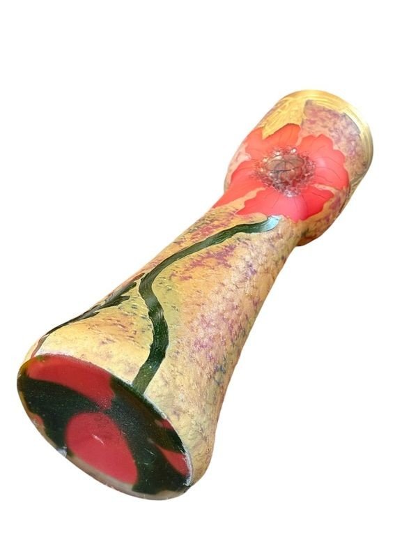 Legras Vase Balustre Art Nouveau "indiana"-photo-4