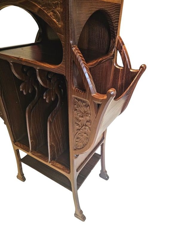 Maurice Alet Art Nouveau "aux Cigales" Intermediate Furniture-photo-5