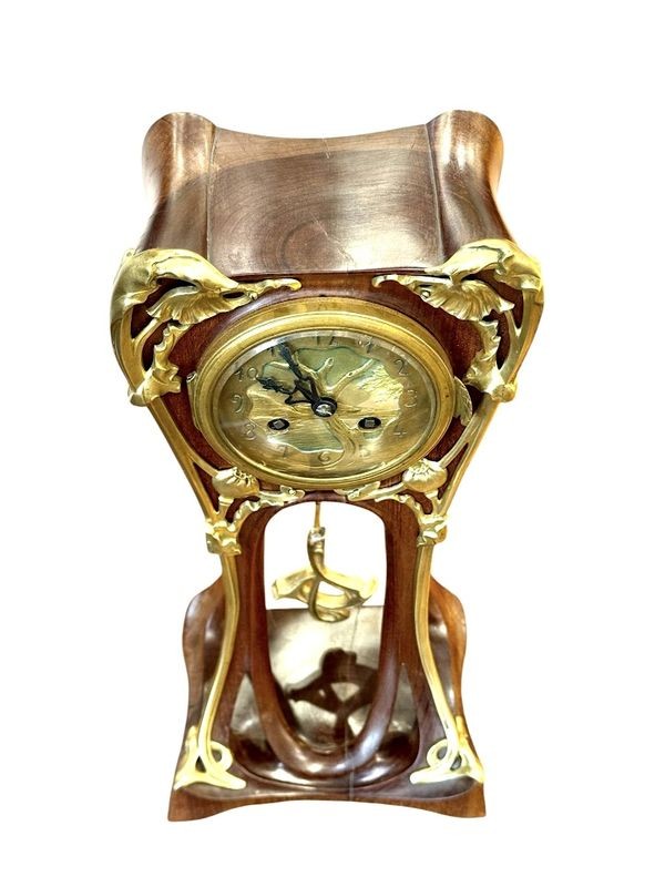 Louis Majorelle "poppy" Clock-photo-4