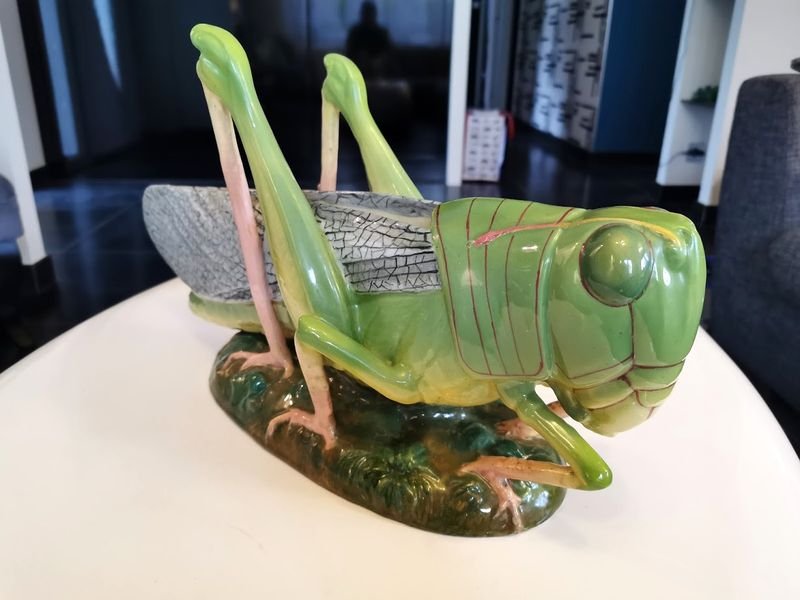 Jérôme Massier Large Art Nouveau Grasshopper-photo-3