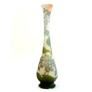 Important Art Nouveau Gallé Vase