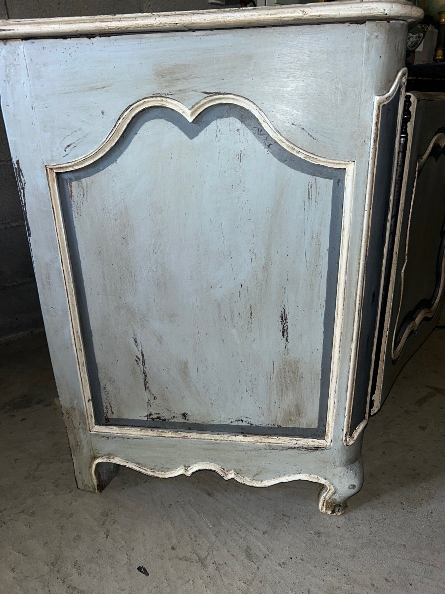 18th Century Painted Wood Buffet -photo-2