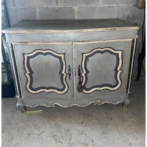 18th Century Painted Wood Buffet 