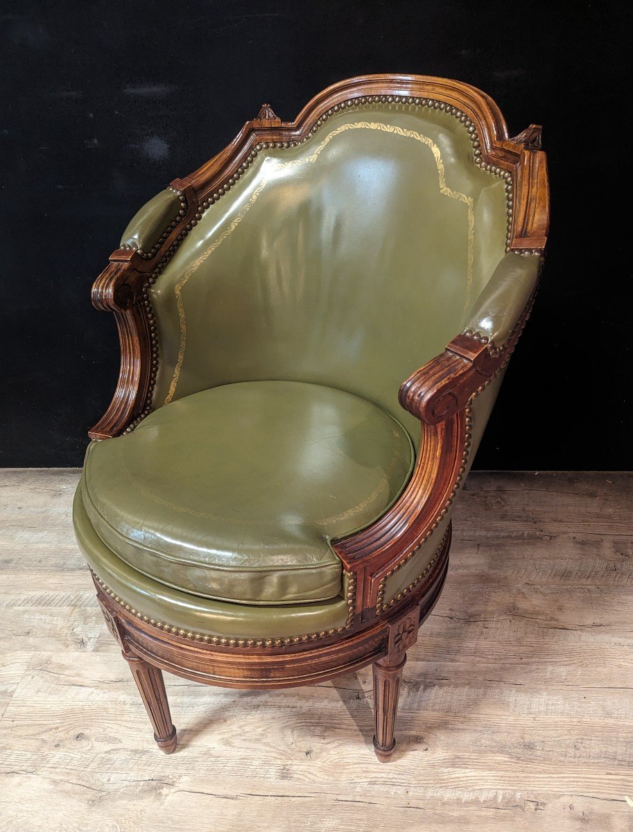 Louis XVI Rotating Office Armchair