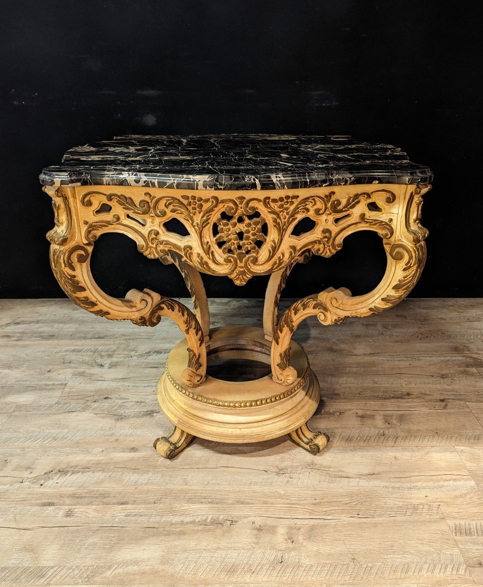 Venetian Rocaille Style Middle Table-photo-4
