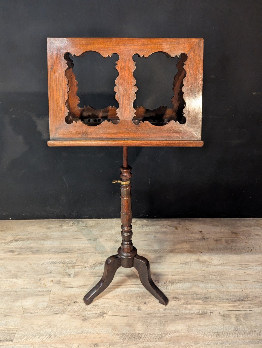 A 19th Century Walnut Lectern