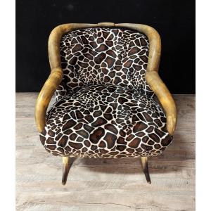 Ethnic Horn Armchair