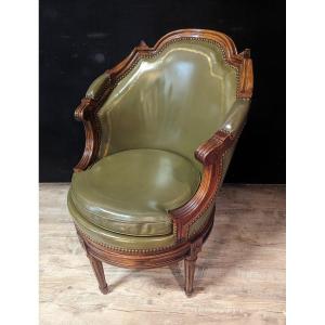 Louis XVI Rotating Office Armchair