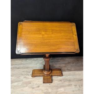 Table d'Architecte En Acajou Des Années 1900