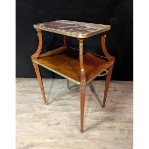 Louis XVI Marquetry Tea Table