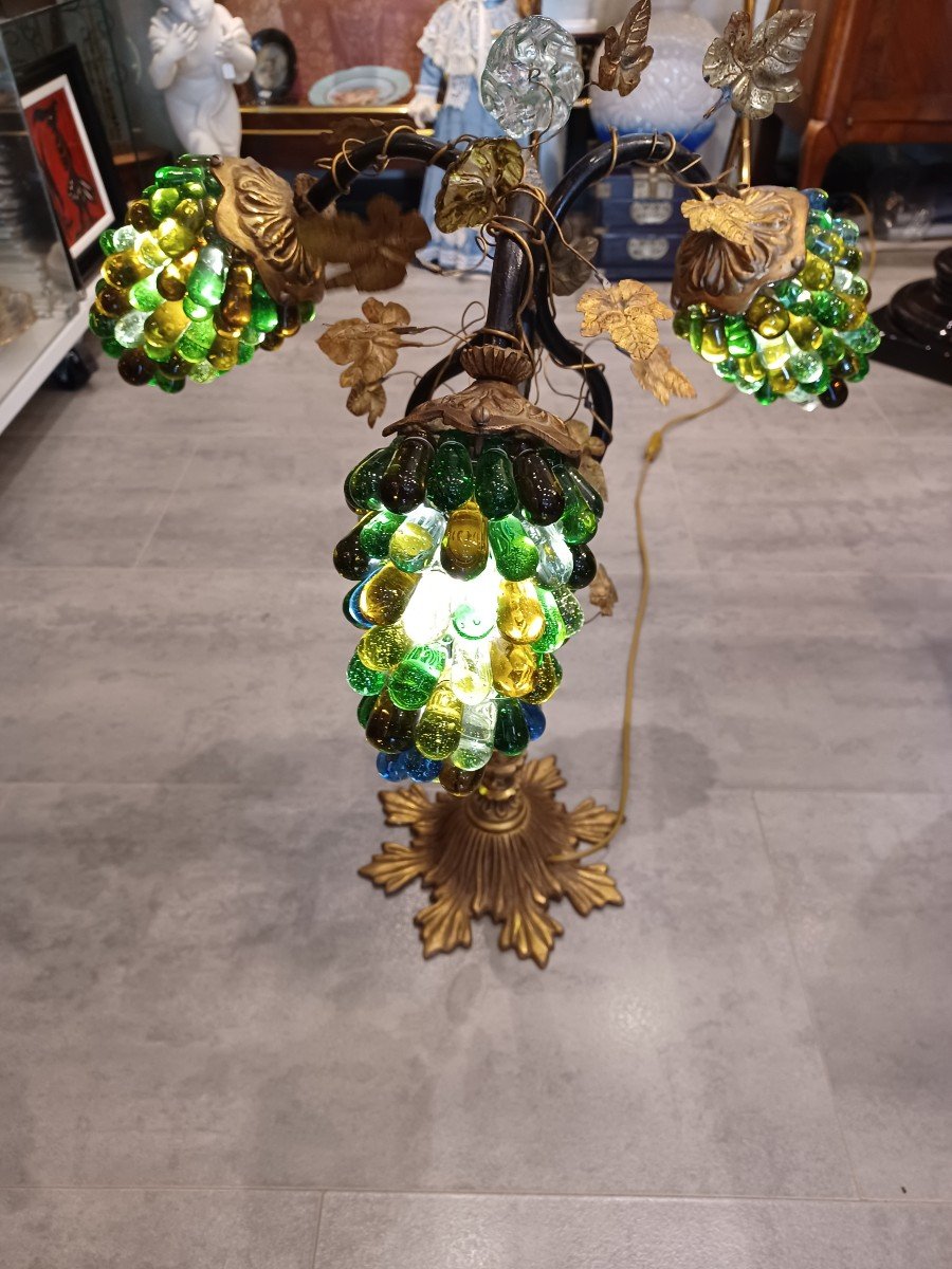 Lampe Murano , Grappe De Raisin-photo-2