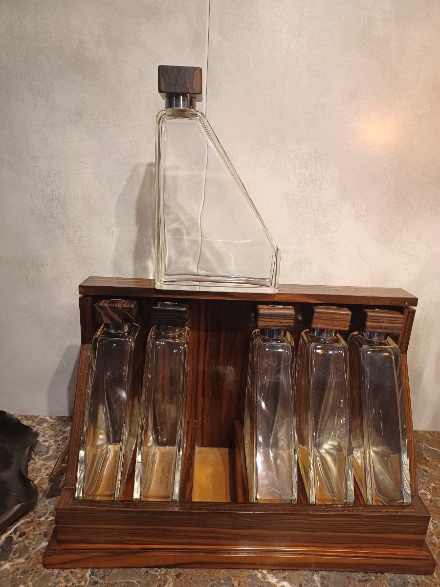 Cave à Liqueur , 6 Carafes - Marcel Goupy-photo-6