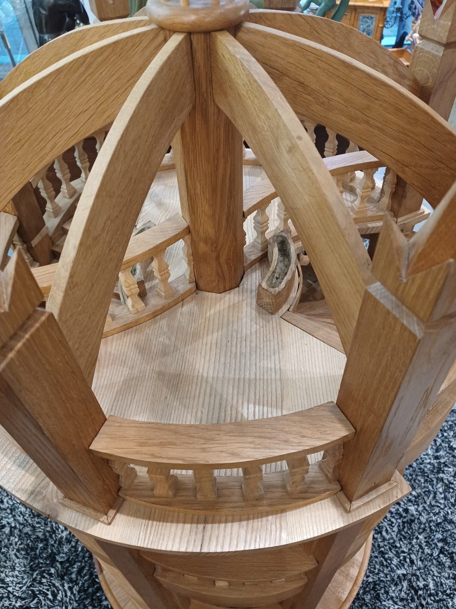 Model Of The Staircase Of The Chateau De Chambord-photo-4