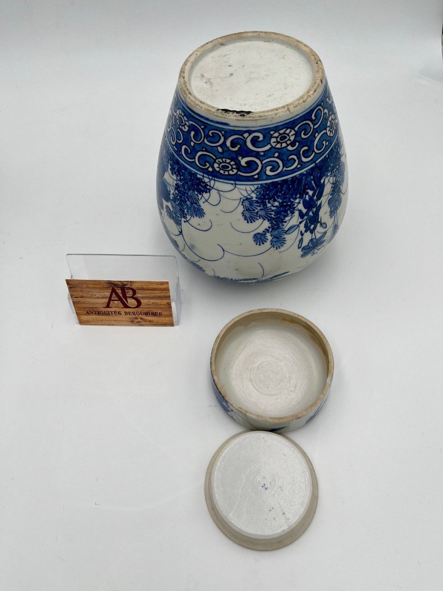 Paire De Vases à Gingembre, D’origine Chinoise, Datant Du XIXe Siècle-photo-4