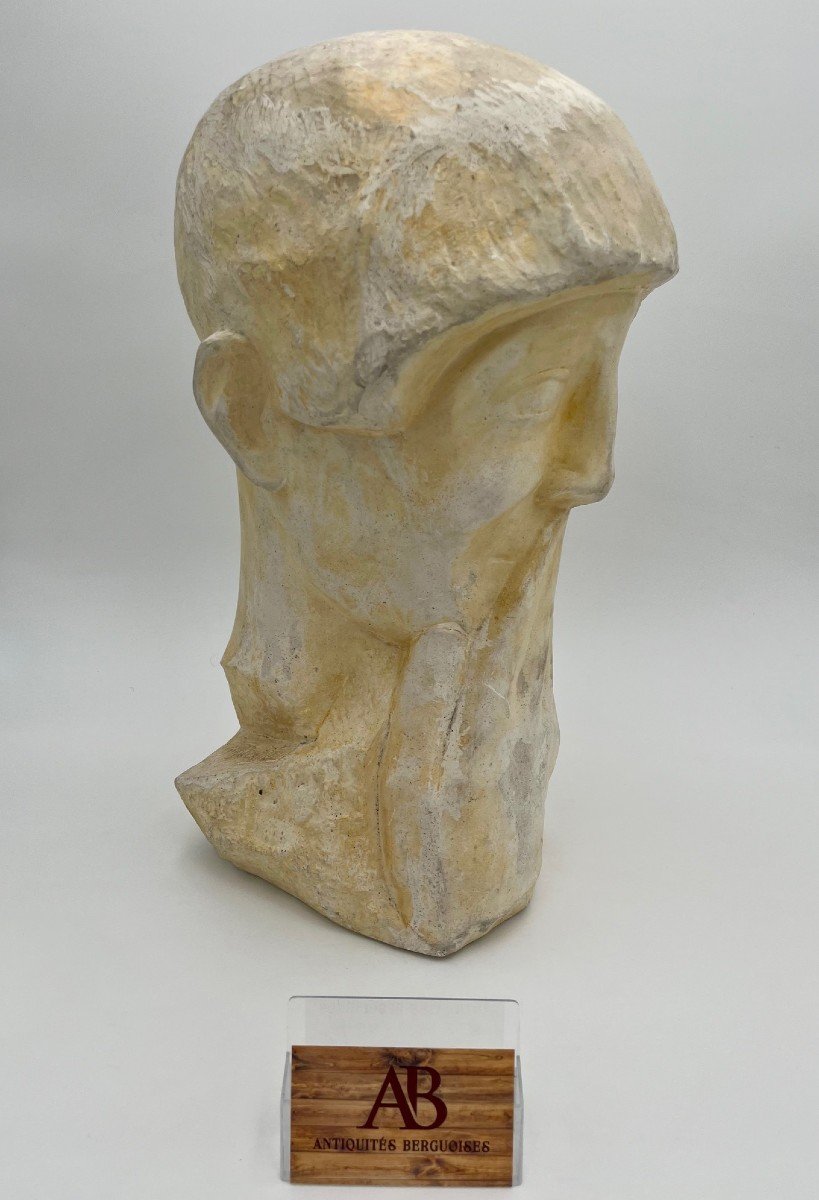 Sculpture "le Silence" d'Antoon Van Paris (1884-1968)-photo-2