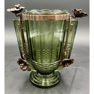 Vase En Cristal Val Saint Lambert – Modèle Roméo