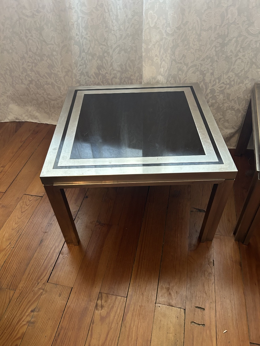 Pair Of Coffee Tables By Giacomo Sinopoli For Mercier, Italy, 1970-photo-3